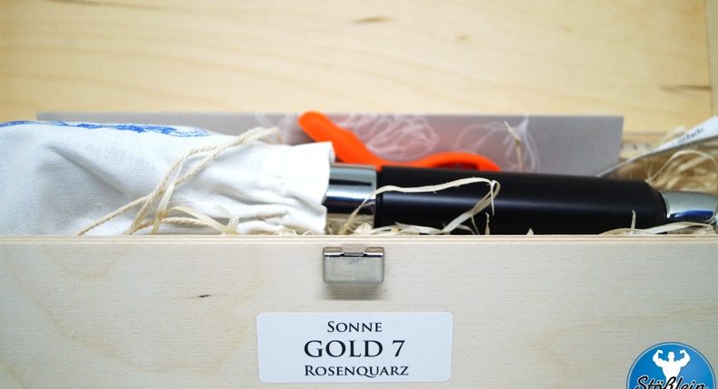 Aquadea Sonne GOld 7 Rosenquarz